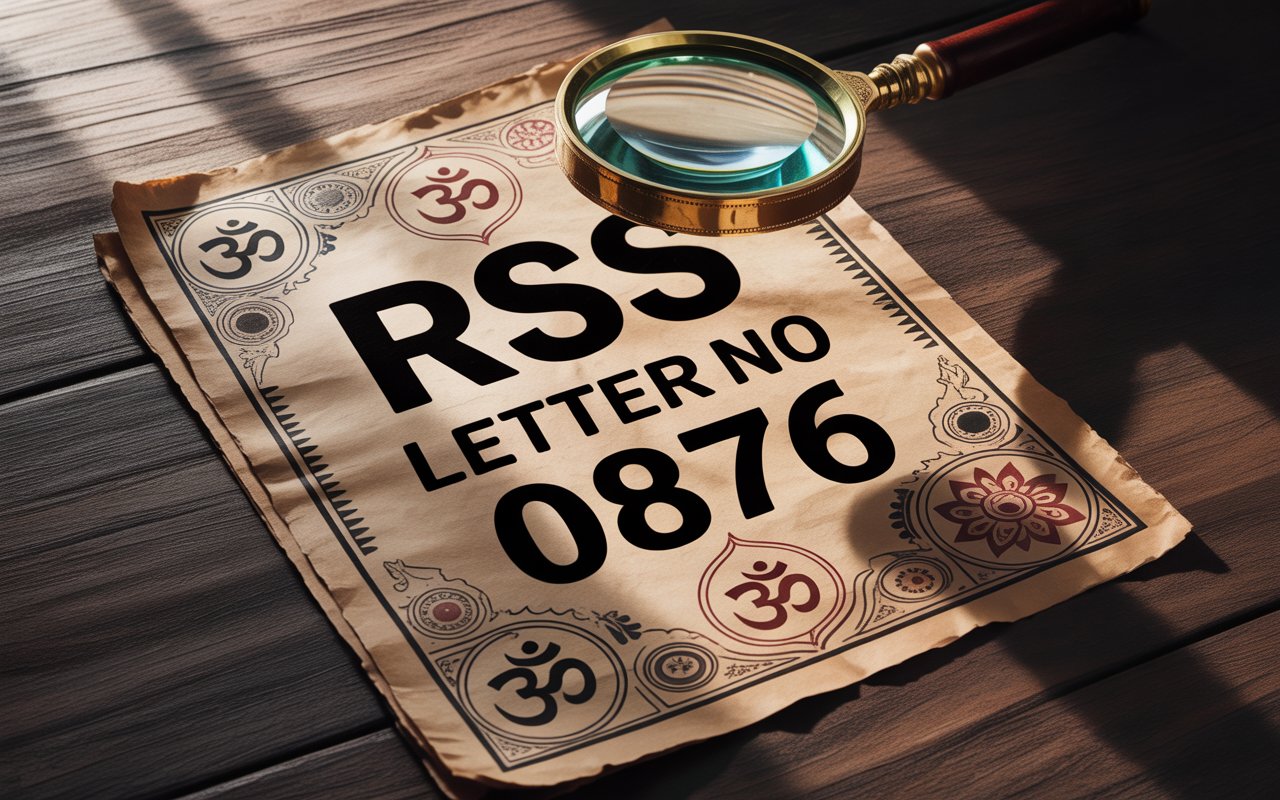 rss letter no 0876 Meaning Context Impact & Truth